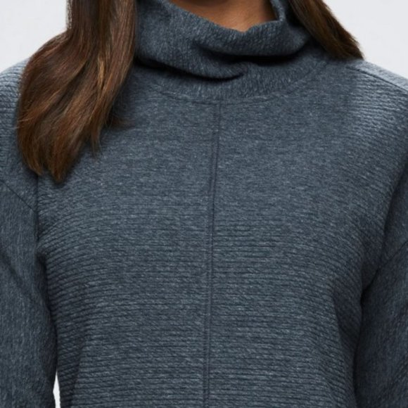 RBX Hudson Cowl Neck Tunic Sweatshirt - Picture 3 of 3